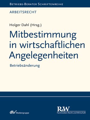 cover image of Mitbestimmung in wirtschaftlichen Angelegenheiten